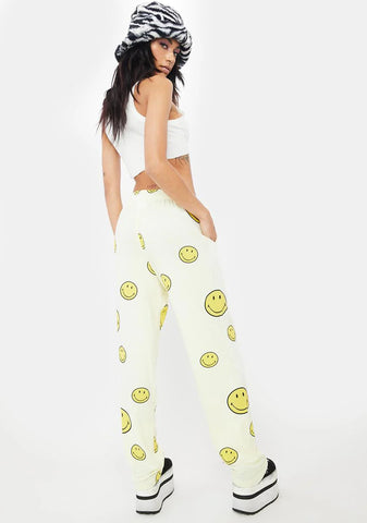 Smiley Soft Knit Pants