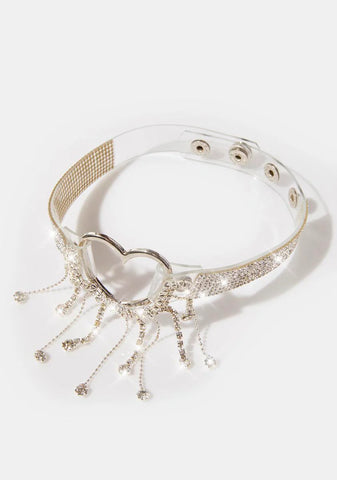 Crown Jewel Rhinestone Choker