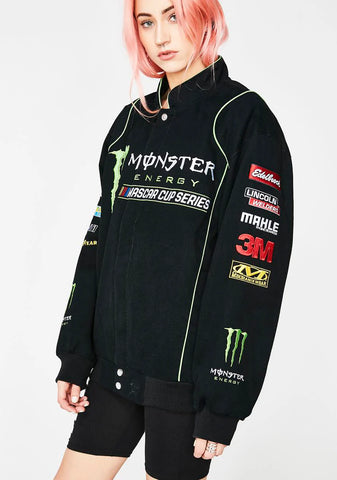 Monster Energy Twill Nascar Jacket