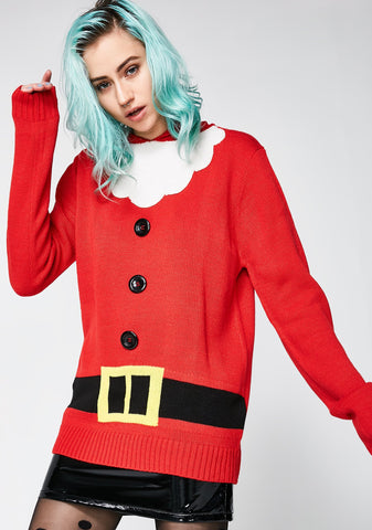 Santa Hoodie Sweater