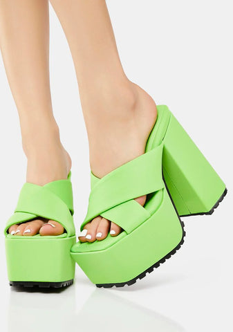 Hex Platform Heels
