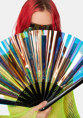 Iridescent Fan