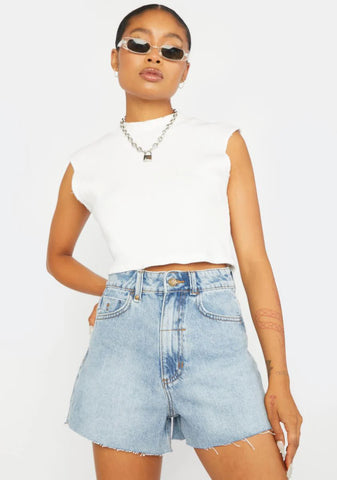 Aged Blue Erica Shorts