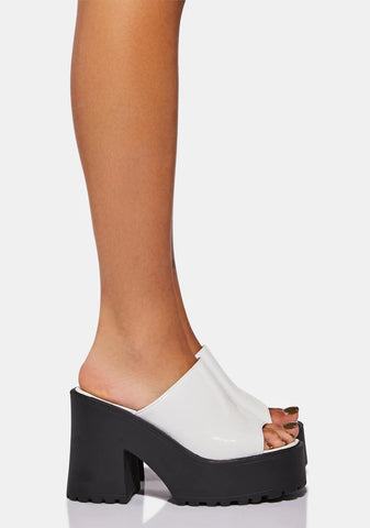 Quartz If I Can't Have You Platform Sandals