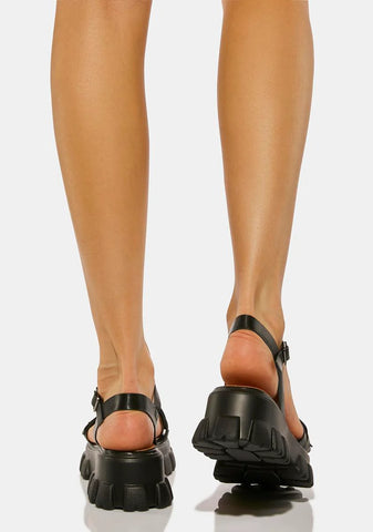 Sunny Forecast Platform Sandals