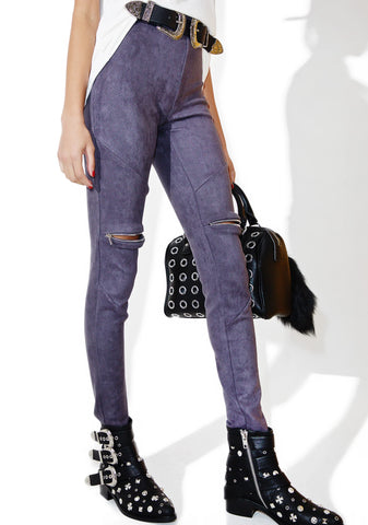 Cadet Knee Deep Suede Pants