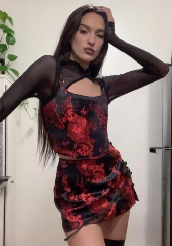 Dragon's Den Corset Top