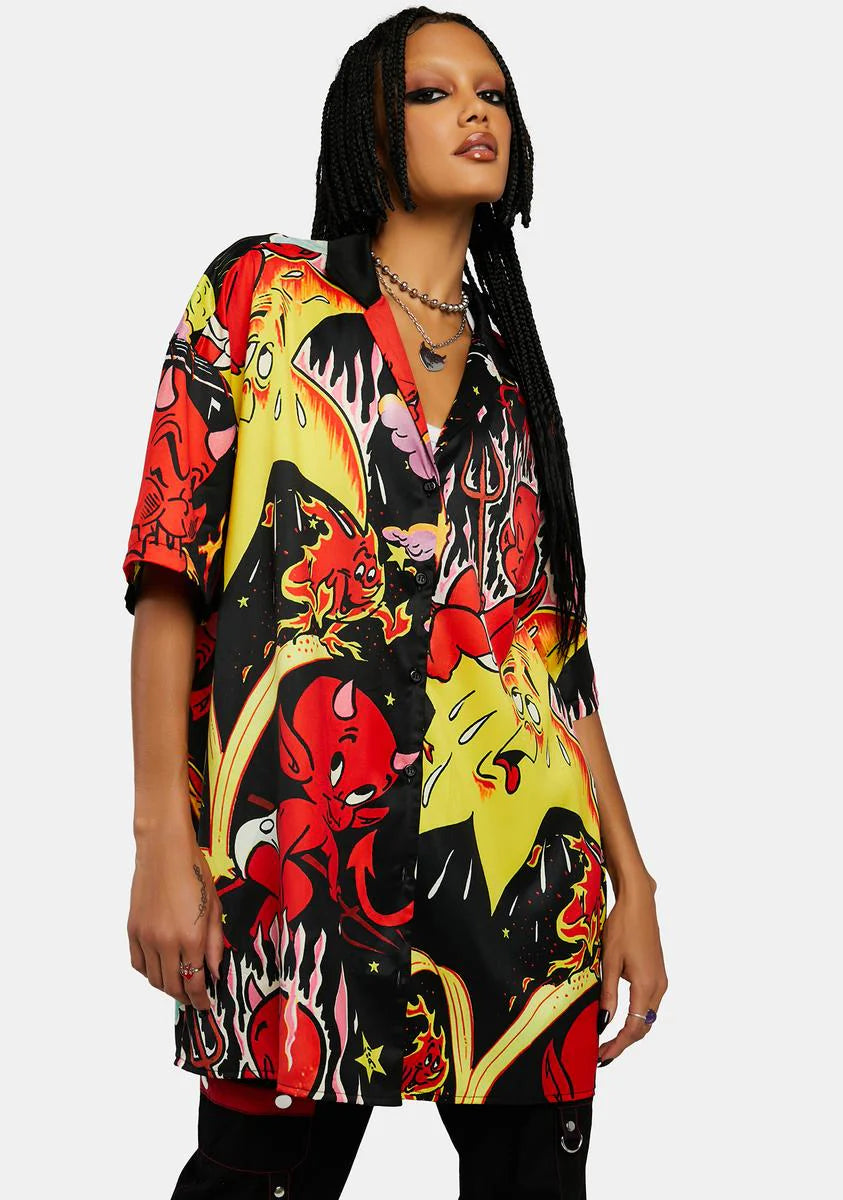 Sell Your Soul Oversized Shirt