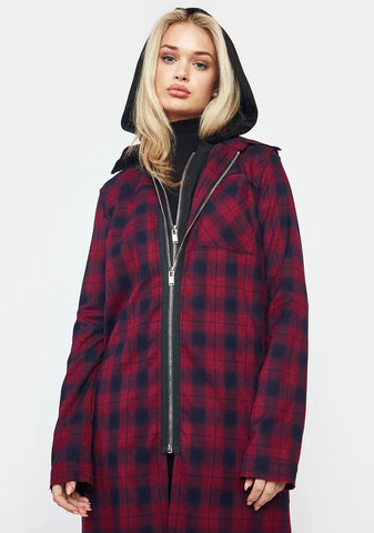 Do My Own Stunts Flannel Duster