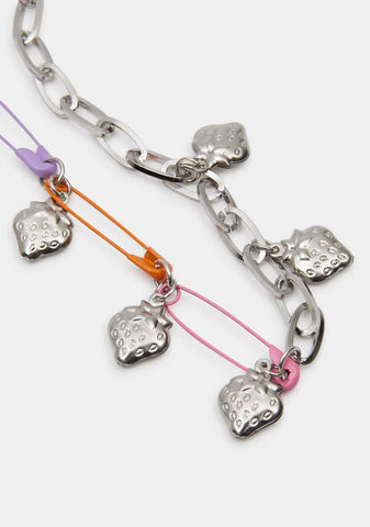 Hint Of Sweet Charm Necklace