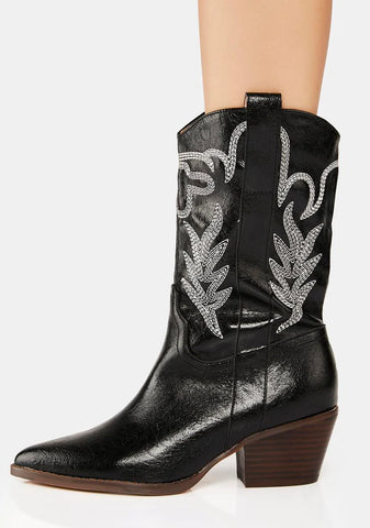 On My Own Cowboy Boots