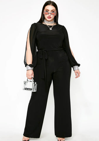 Sophisticated Ladies Wide Leg Jumpsuit