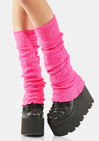 Just For You Knit Leg Warmers