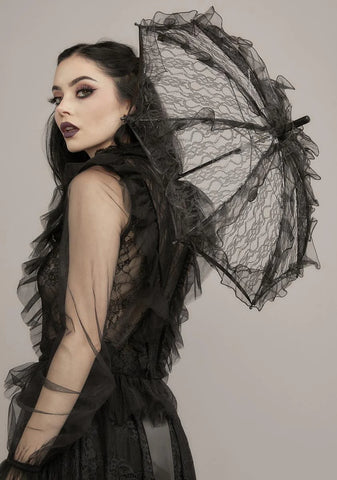 Haunt My Dreams Sheer Umbrella