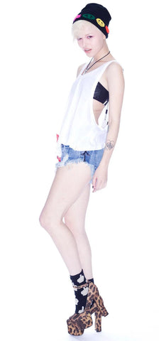 Defender Bowie Tank - White