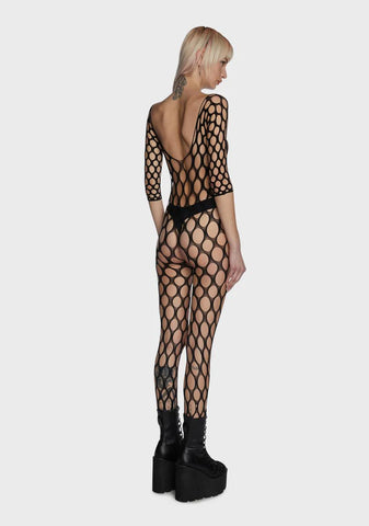 Never Know Fishnet Bodystocking