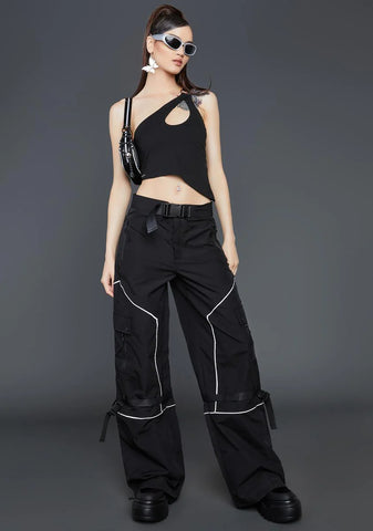 Wicked Karma's Kiss Asymmetric Tank Top