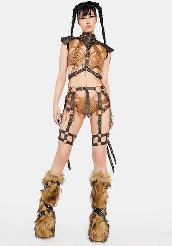 Cursed Punk Body Harness