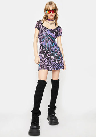 Lost In Translation Mini Dress