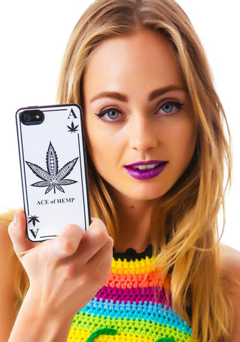 Ace Of Hemp Pattern iPhone 5 Case