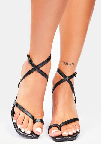 Noir Music In Me Kitten Heels