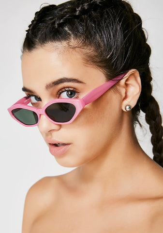Sugar Stop N' Stare Oval Sunglasses