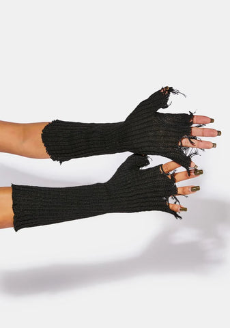 Atmosphere Distressed Arm Warmers