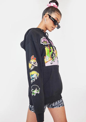 X Powerpuff Girls Super Fierce Hoodie