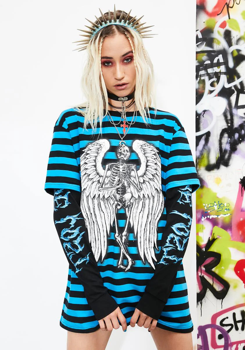 Doomed For Life Layered Graphic Tee