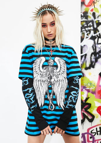 Doomed For Life Layered Graphic Tee