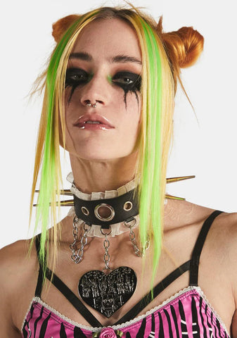 Love Hurtz Spiked Choker