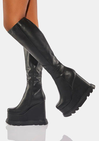 Deep Seas Wedge Boots