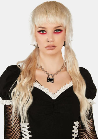 Complex Heart Pendant Necklace