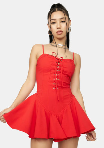 Truthful Thoughts Flared Dress