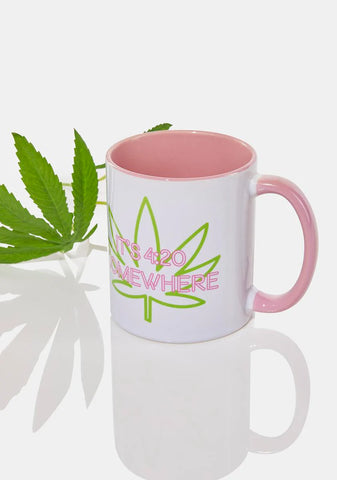 420 Somewhere Mug