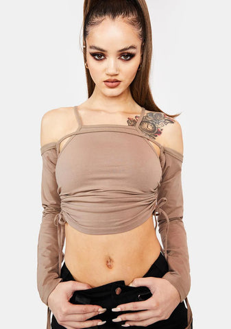 Mention Me Tank And Shrug Set