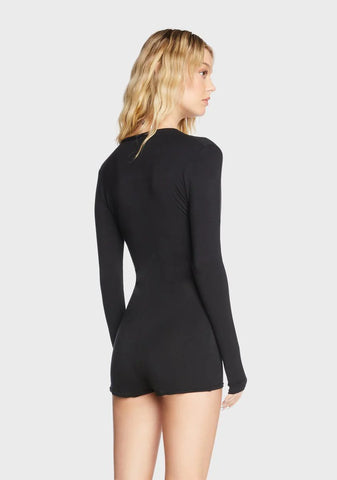 Wicked Wild Instincts Long Sleeve Romper