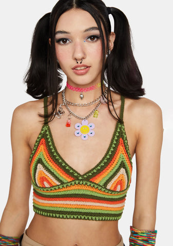 Taste The Feeling Crochet Top