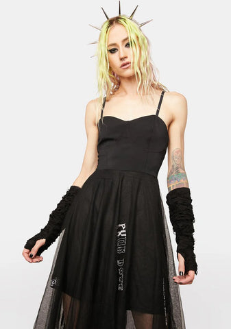 Lightweight Floret Midi Dress