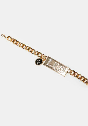 Compliments To Me Leo Chain Choker