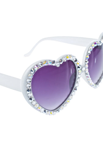 Crystal Lolita Sunglasses