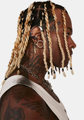 Distortion Tattoo Ear Cuffs