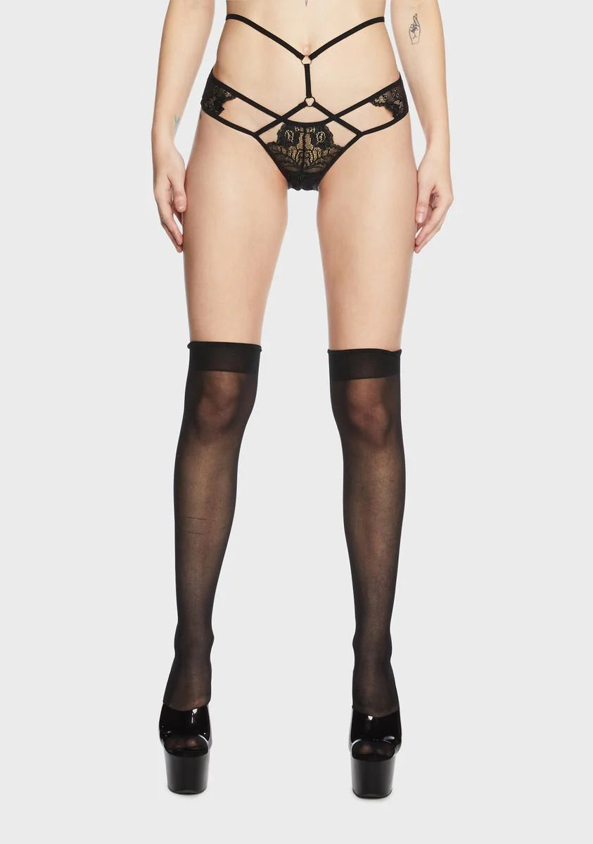 Embrace Yourself Crotchless Panty