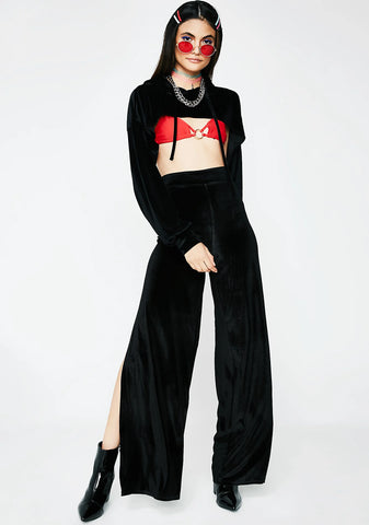 Make Em' Beg Velvet Pants