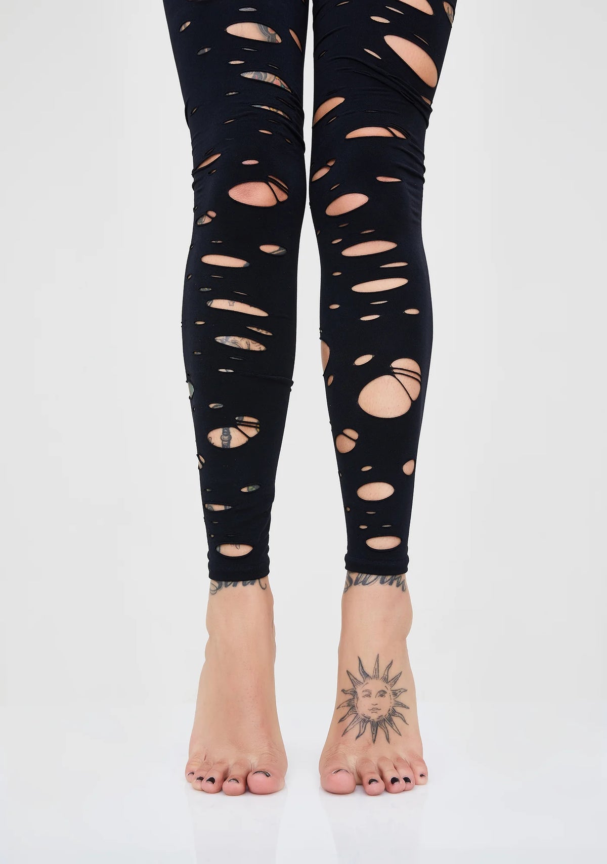 Hot Mess Tattered Tights