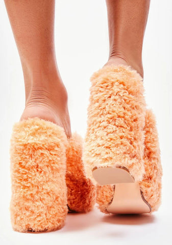 Nude Archie Slip On Heels