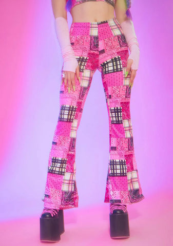 Kick It With You Flare Pants