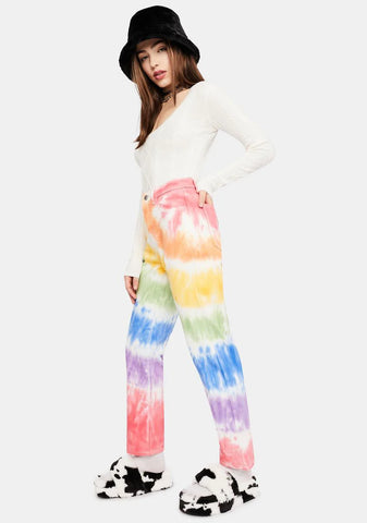 Jolly Happy Soul Tie Dye Jeans