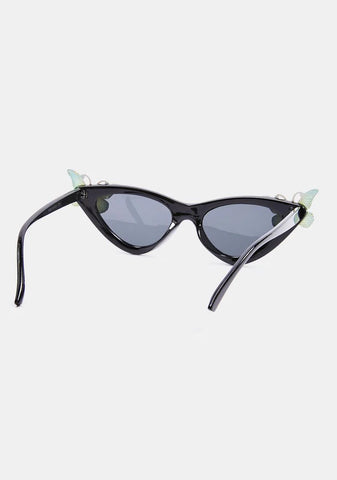 Trapped In Paradise Cat Eye Sunglasses
