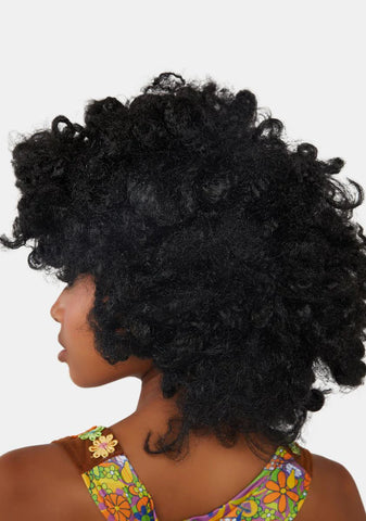 Black Afro Wig
